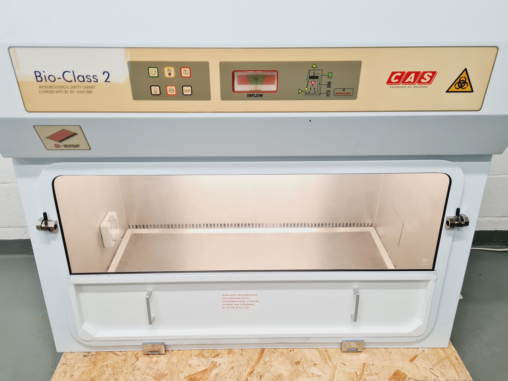 Image of CAS Bio-Class 2 Bio Recirculating Microbiological Safety Cabinet Lab