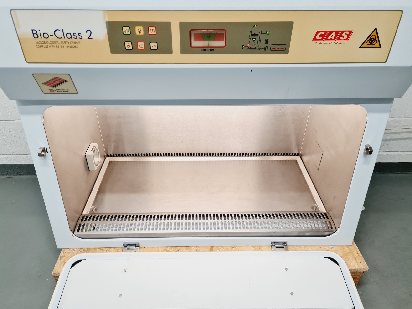 Image of CAS Bio-Class 2 Bio Recirculating Microbiological Safety Cabinet Lab