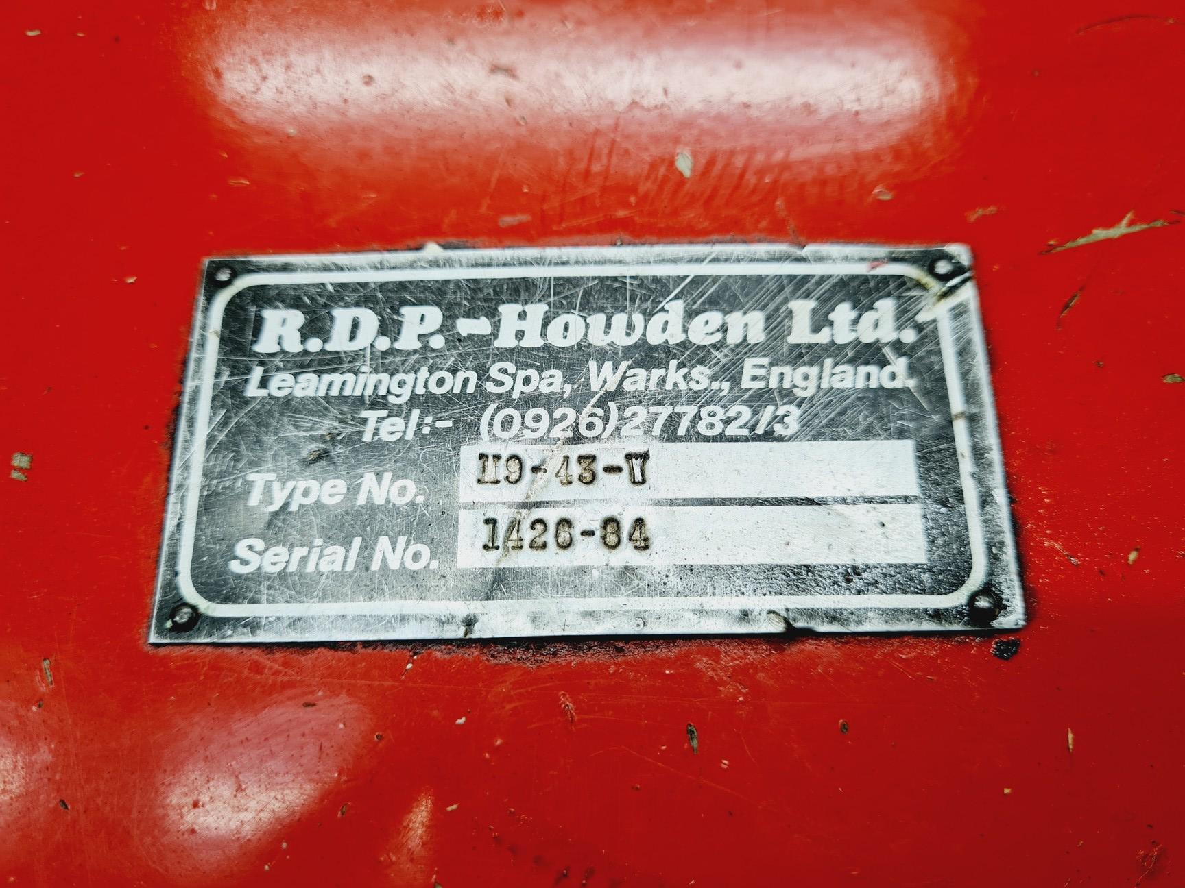 Image of RDP Howden Hydraulic Power Pack (M9/43/W) Spares/Repairs