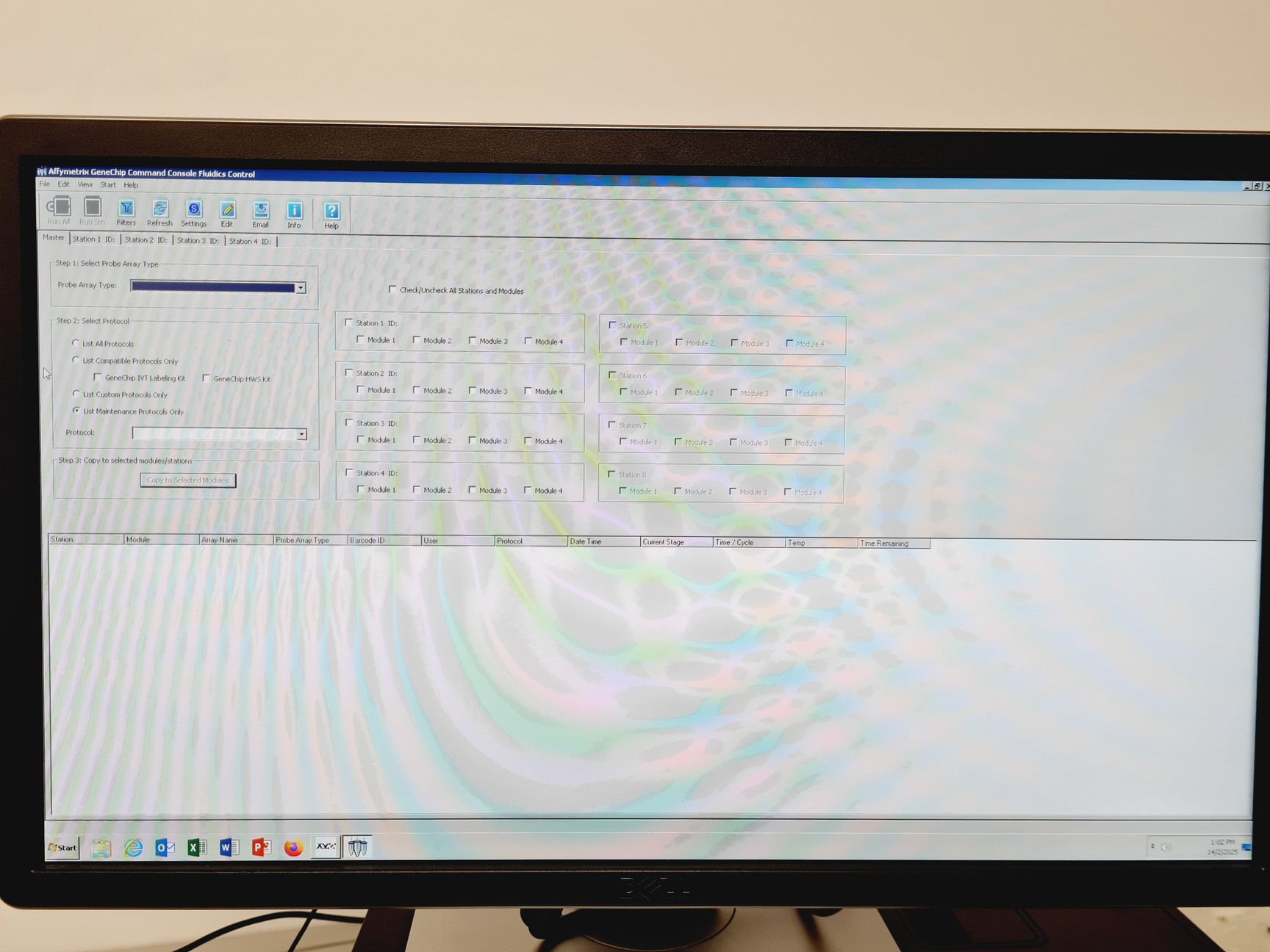 Image of Affymetrix GeneChip Scanner 3000 System with 4 x Affymetrix Fluidics Station 450