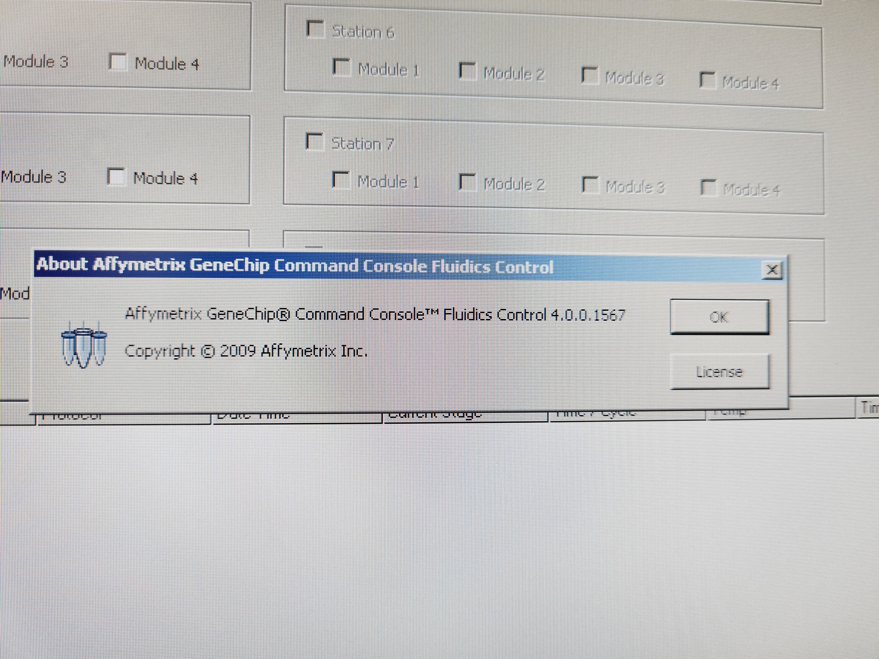 Image of Affymetrix GeneChip Scanner 3000 System with 4 x Affymetrix Fluidics Station 450