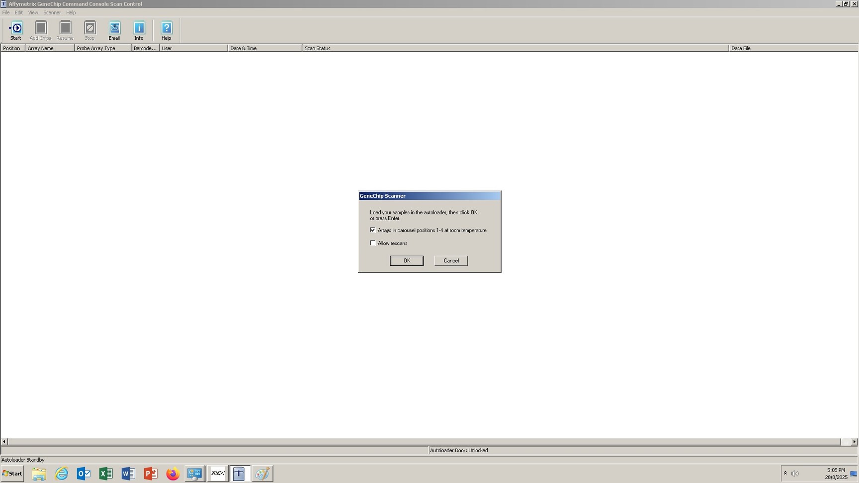 Image of Affymetrix GeneChip Scanner 3000 System with 4 x Affymetrix Fluidics Station 450