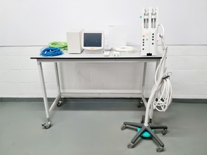 Image of Nemoto Sonic Shot GX Injector Head With Console and MR Contrast Delivery System