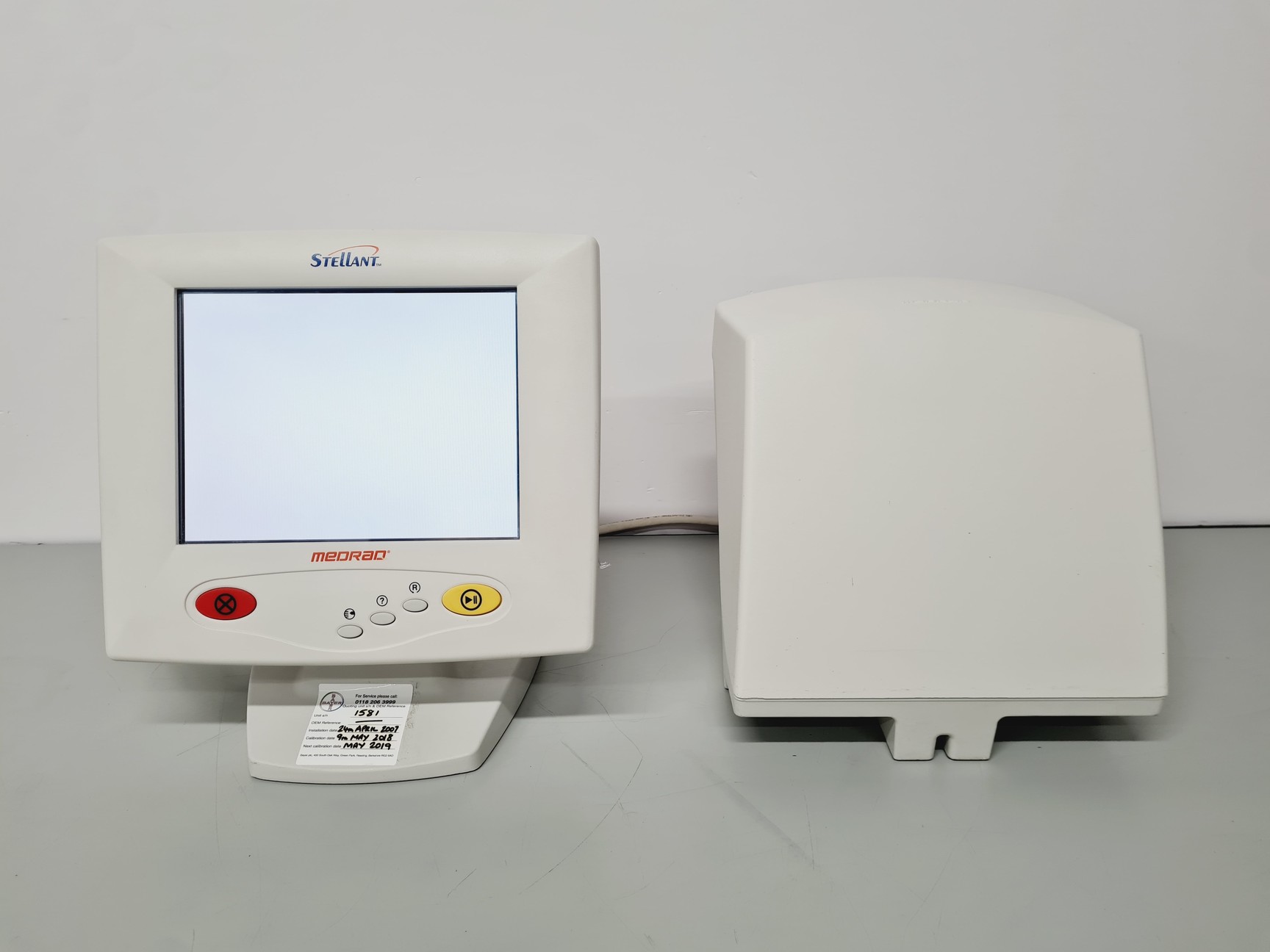 Image of Medrad Stellant CT Injector / Medrad Power Supply, Monitor (No CT Scanner) Lab