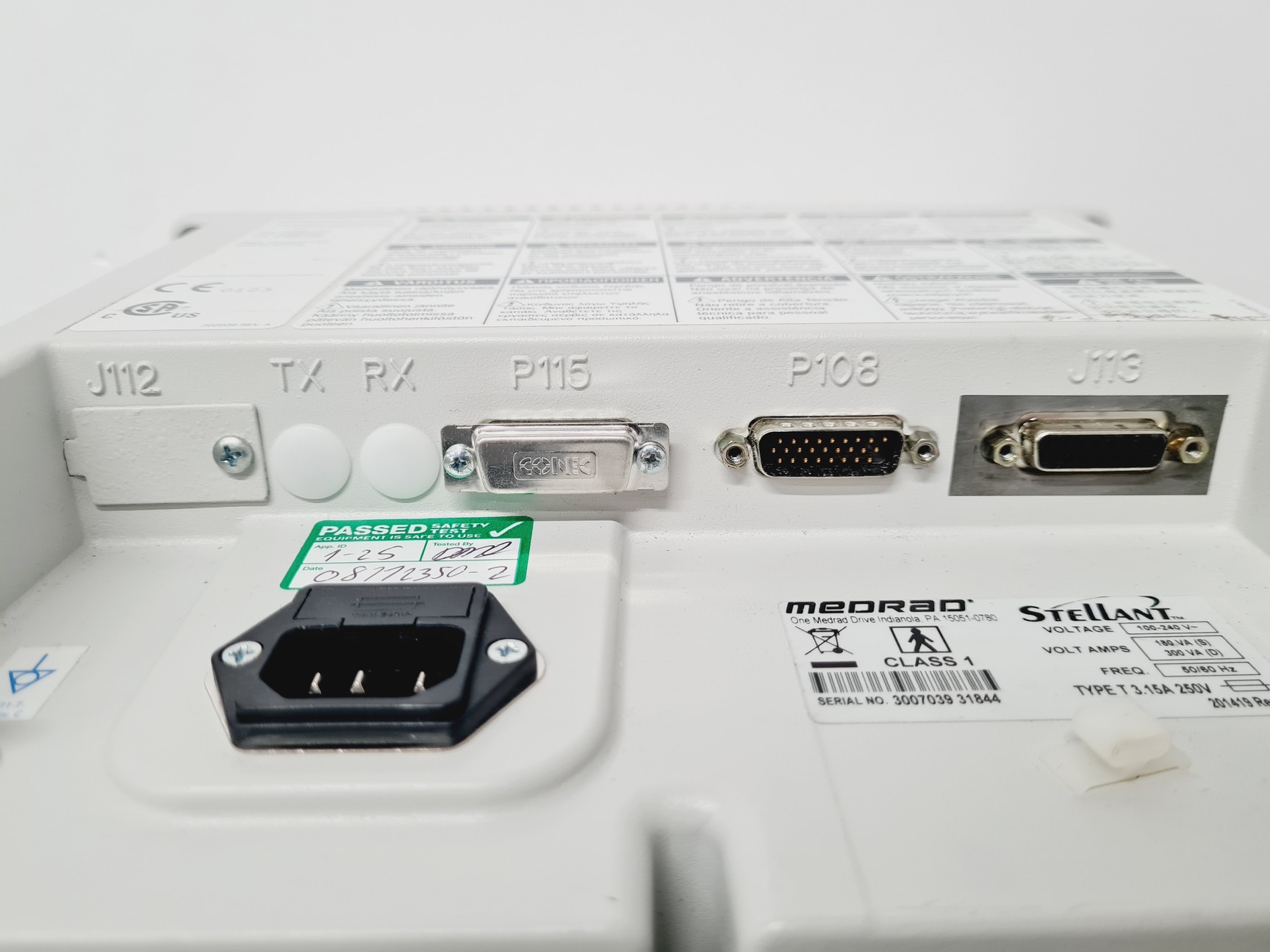 Image of Medrad Stellant CT Injector / Medrad Power Supply, Monitor (No CT Scanner) Lab