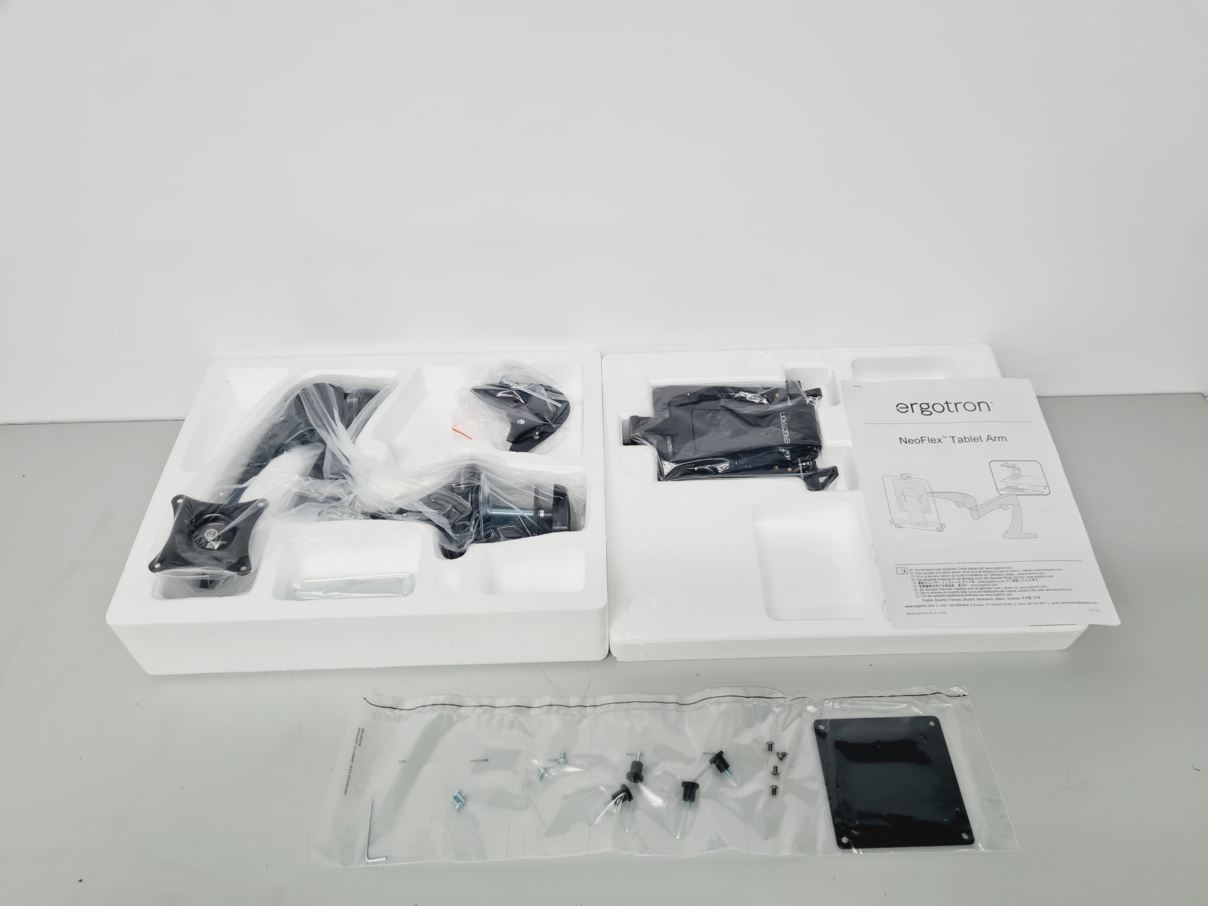 Image of Job-Lot of 9 New Ergotron NeoFlex Tablet Arm 