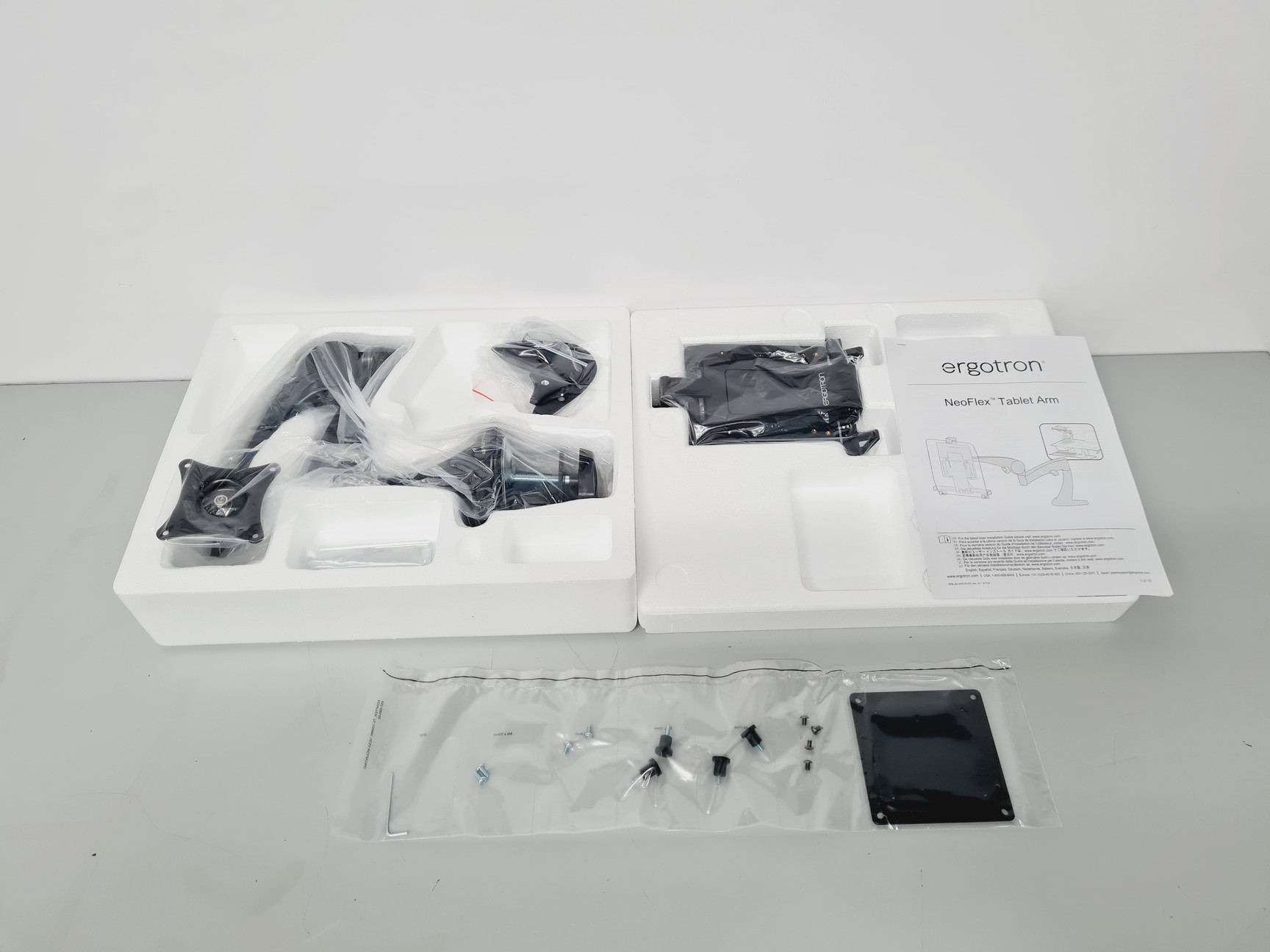 Image of Job Lot of 9 New Ergotron NeoFlex Tablet Arms