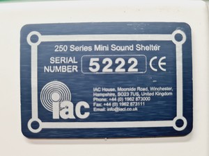 Thumbnail image of IAC Amplivox 250 Series Mini Sound Shelter w/ CA850 Automatic Audiometer 