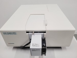 Thumbnail image of Shimadzu UV-VIS Spectrophotometer UV-2401PC & TCC Temperature Controller Lab