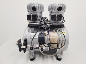 Thumbnail image of Jun-Air Model 6 Silent Air Compressor 12-40  40 Litre Receiver Tank Lab