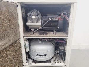 Thumbnail image of Jun-Air No Oil Air Compressor 2000-25M Cabinet Unit Low Noise Lab