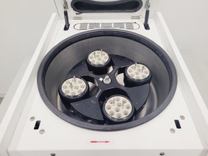 Thumbnail image of Sigma 4-15 Benchtop Centrifuge with Sigma Swing Bucket Rotor and Buckets Lab