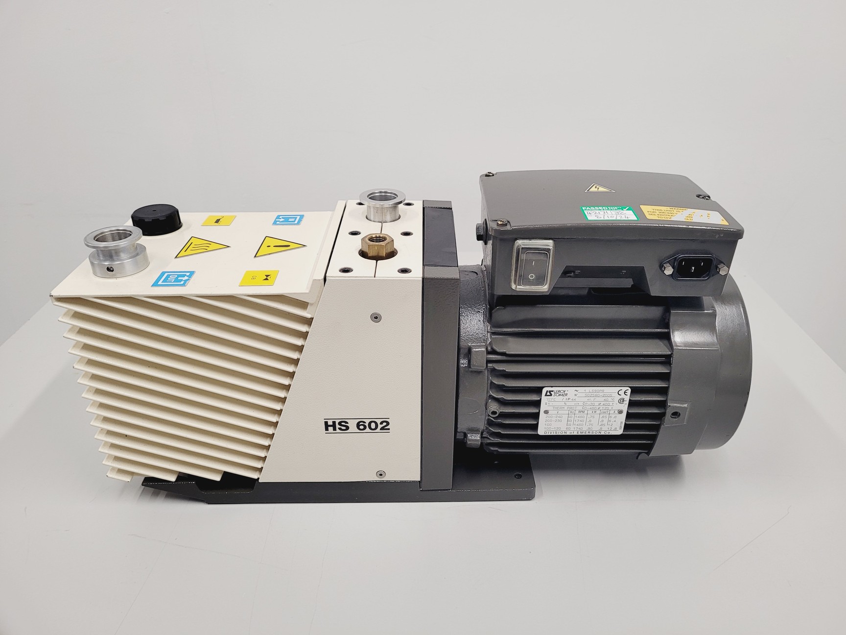 Image of Varian HS 602 Two Stage Rotory Vane Vacuum Pump Lab
