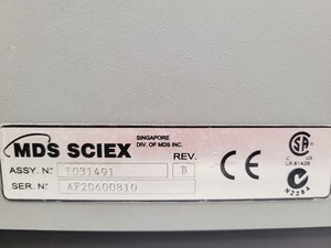 Thumbnail image of Applied Biosystems MDS Sciex 3200 Q Trap LC/MS/MS System With PC Lab