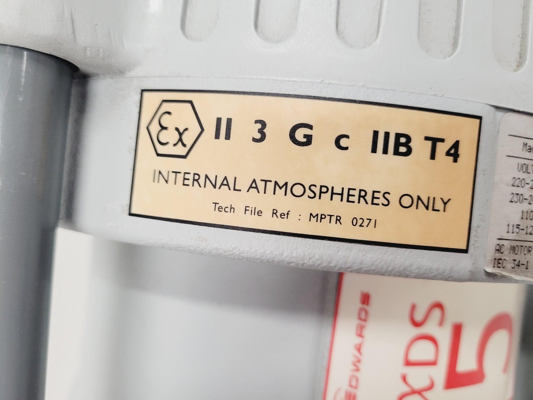 Image of Edwards XDS5 A72401903XS Dry Scroll Vacuum Pump