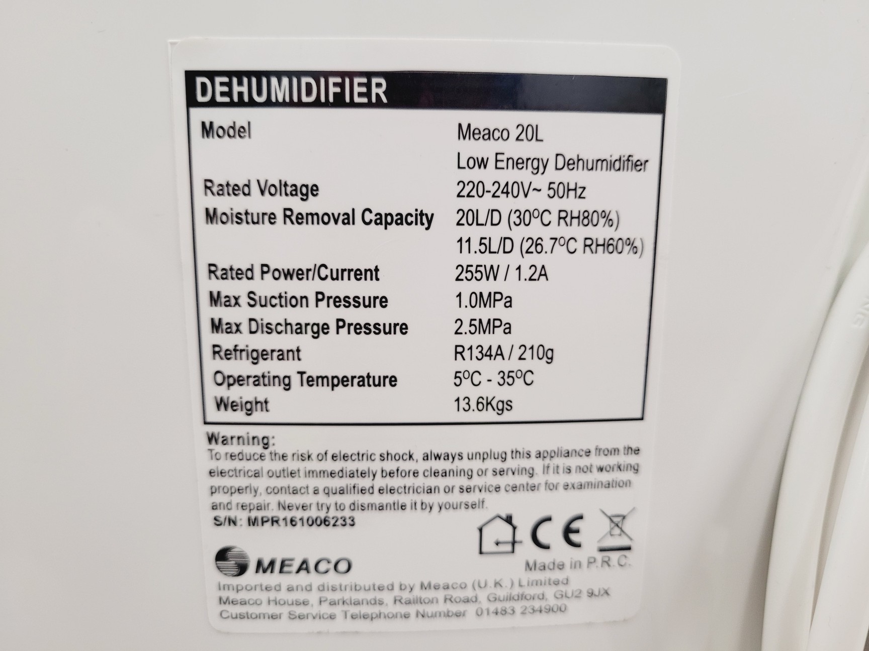 Image of Pair of Meaco 20L Dehumidifiers
