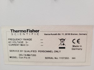 Thumbnail image of Thermo Fisher Scientific Finnigan Con Flow lll
