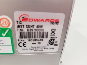 Thumbnail image of BOC Edwards EXT 70H Turbomolecular Pump,Cooling Fan, Controller & Gauge ACX Lab