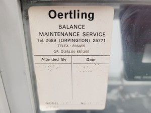 Thumbnail image of Oertling Vintage Balance Scales Model 146 Metric Manufactured In Britain