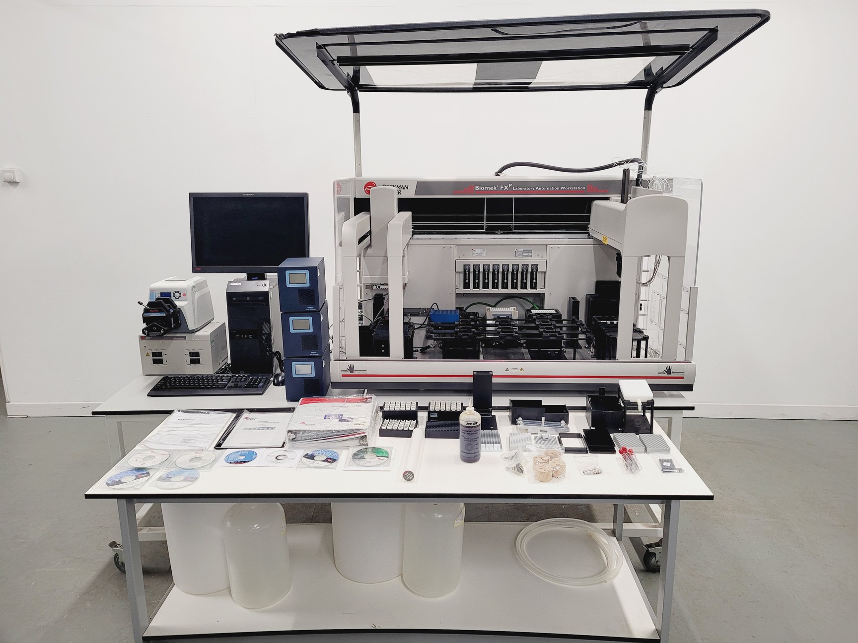 Image of Beckman Coulter Biomek FXp Laboratory Automation Workstation w/ PC, Software Lab