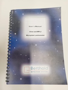 Thumbnail image of Berthold Detection Orion MPL2 Microplate Luminometer & Injector Unit, Software