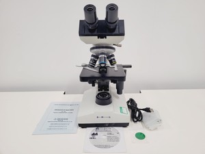 Thumbnail image of Brunel Sp-55 Digital Compound Microscope & Integral Camera -X3 with Software