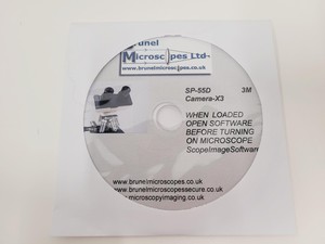Thumbnail image of Brunel Sp-55 Digital Compound Microscope & Integral Camera -X3 with Software