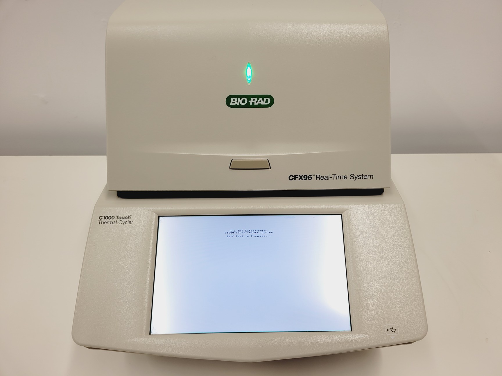 Image of Bio-Rad C1000 Touch Thermal Cycler and CFX96 Optics Module with Reaction Module