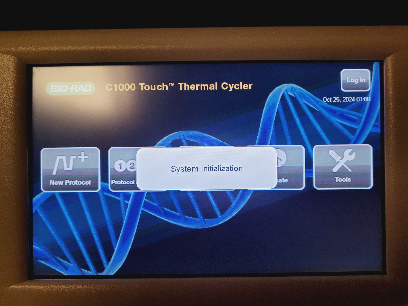 Image of Bio-Rad C1000 Touch Thermal Cycler and CFX96 Optics Module with Reaction Module