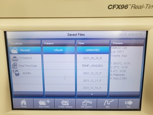 Thumbnail image of Bio-Rad C1000 Touch Thermal Cycler and CFX96 Optics Module with Reaction Module