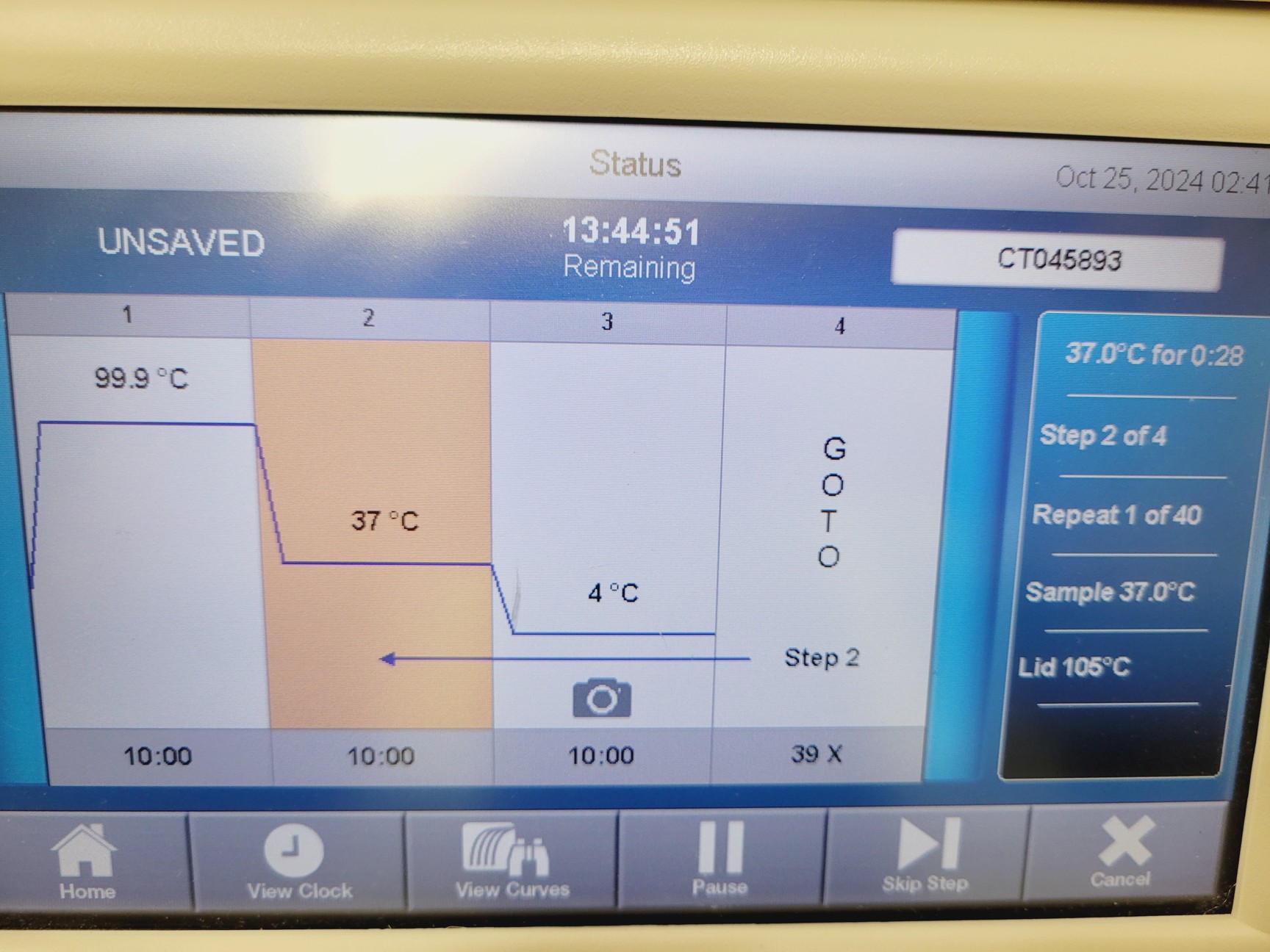 Image of Bio-Rad C1000 Touch Thermal Cycler and CFX96 Optics Module with Reaction Module