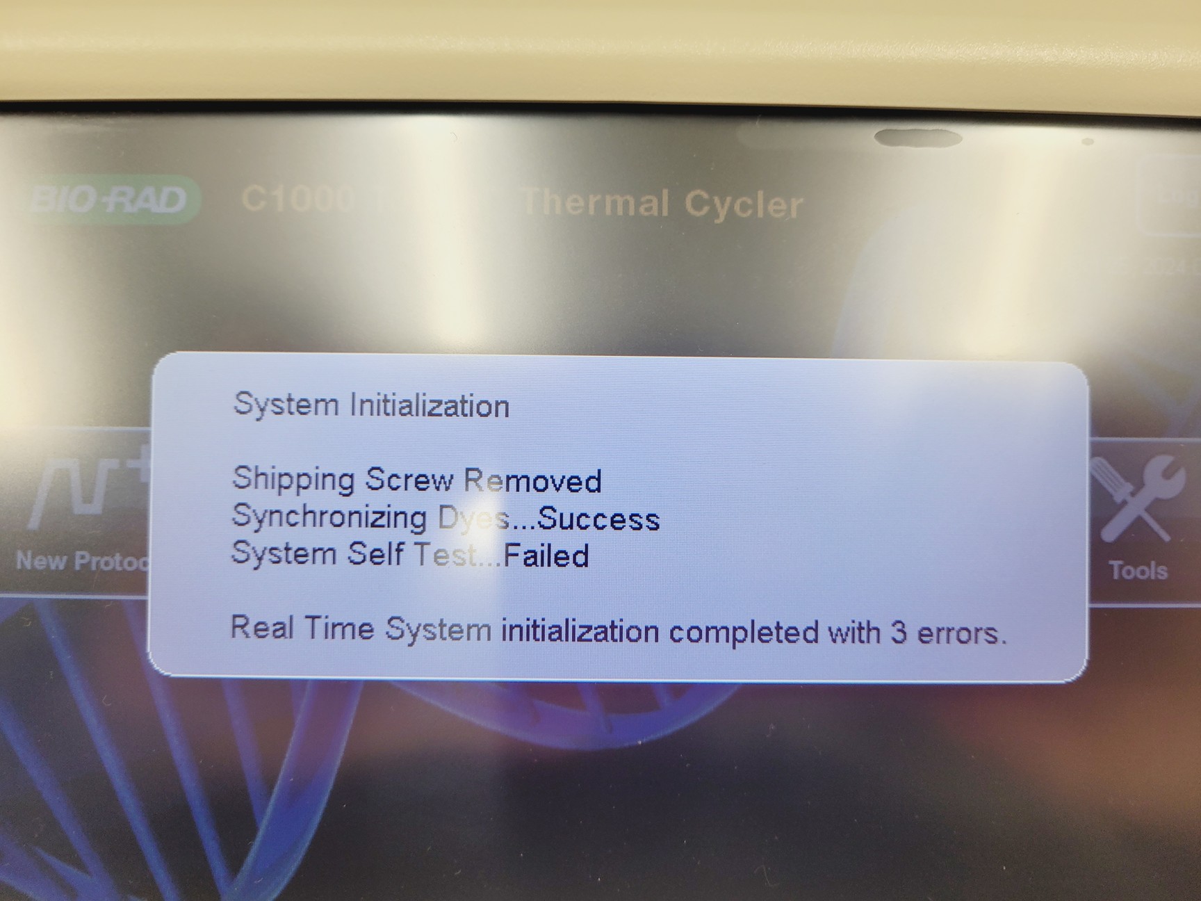 Image of Bio-Rad C1000 Touch Thermal Cycler & CFX96X Optics Module w/ Reaction Module Lab