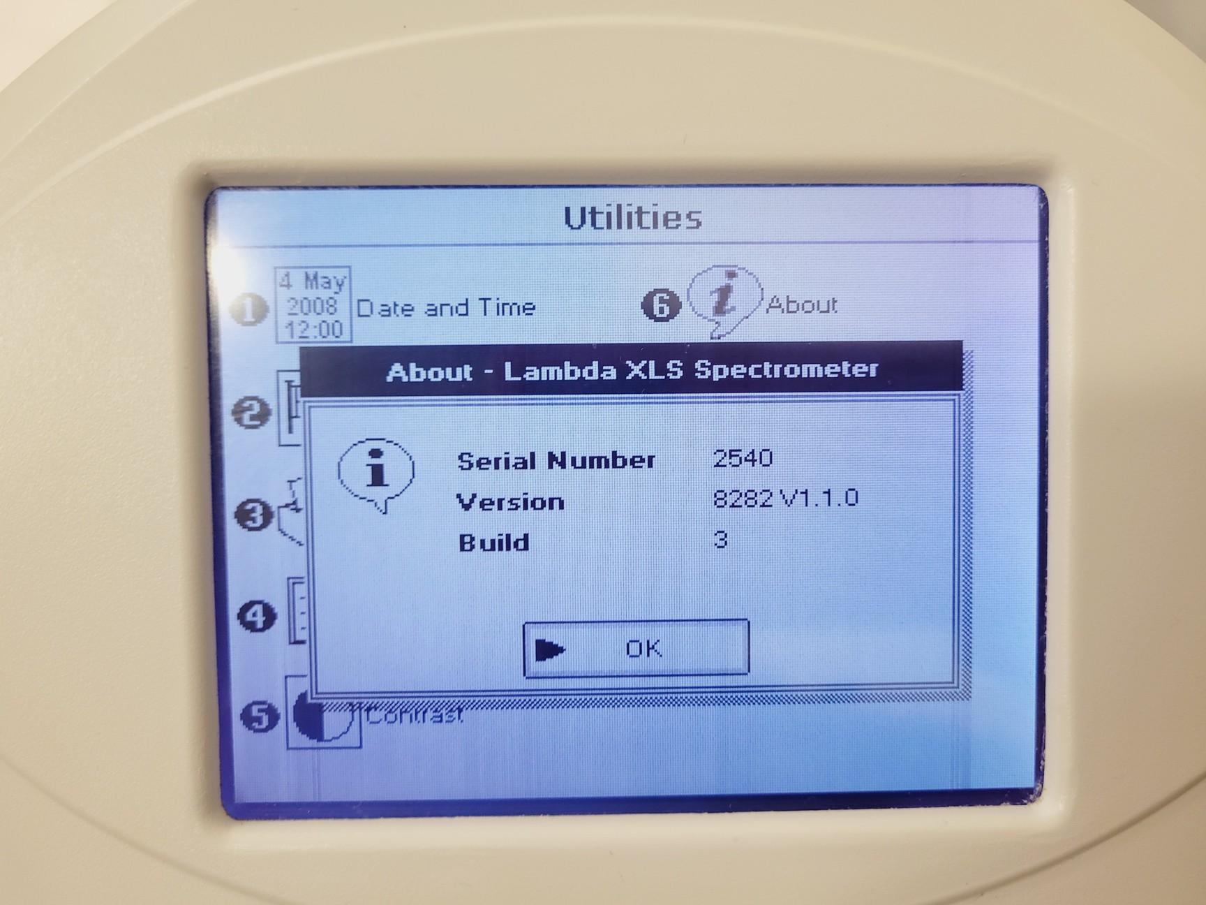 Image of Perkin Elmer Lambda XLS UV/VIS Spectrometer w/ Printer Lab