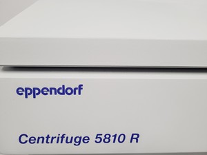 Thumbnail image of Eppendorf 5810R Refrigerated Centrifuge with Eppendorf F-34-6-38 Rotor