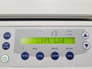 Thumbnail image of Eppendorf 5810R Refrigerated Centrifuge with Eppendorf F-34-6-38 Rotor