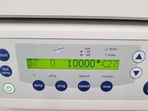 Thumbnail image of Eppendorf 5810R Refrigerated Centrifuge with Eppendorf F-34-6-38 Rotor