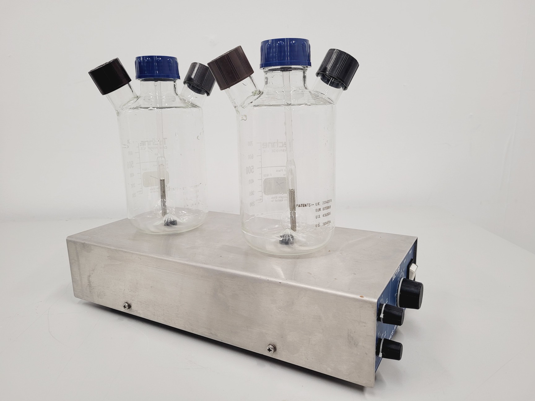 Image of Techne MCS-102L Biological Stirrer with 2 x 500ml Spinner Flasks