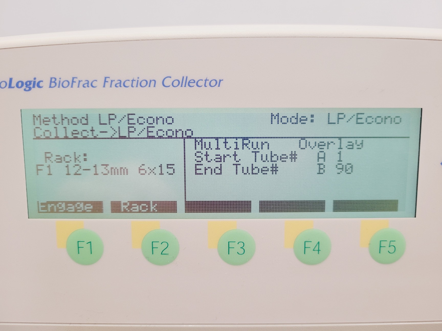 Image of Bio-Rad Biologic LP and BioFrac Fraction Collector Liquid Chromatography Lab