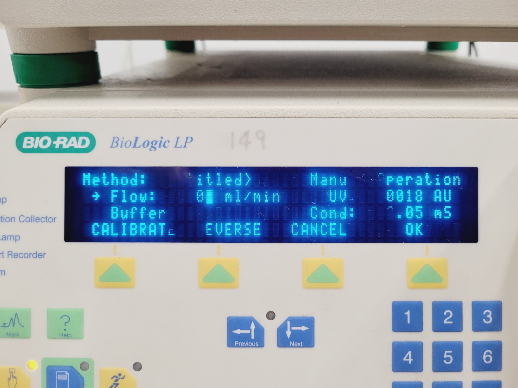 Image of Bio-Rad Biologic LP and BioFrac Fraction Collector Liquid Chromatography Lab