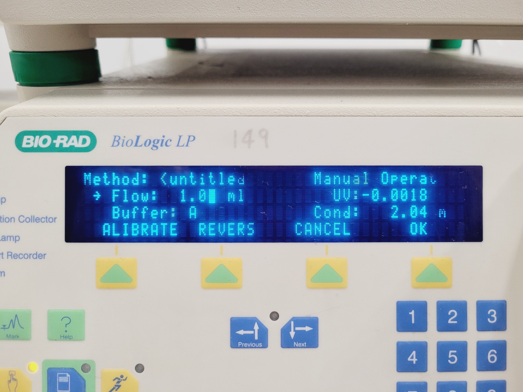 Image of Bio-Rad Biologic LP and BioFrac Fraction Collector Liquid Chromatography Lab