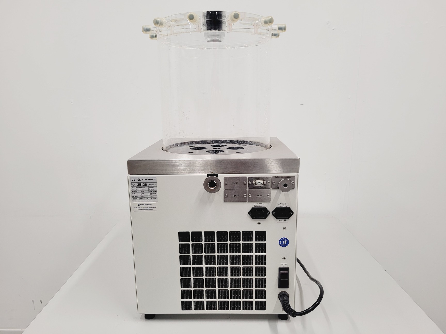 Image of Christ 2-4 LSCbasic Freeze Dryer Lab Spares/Repairs