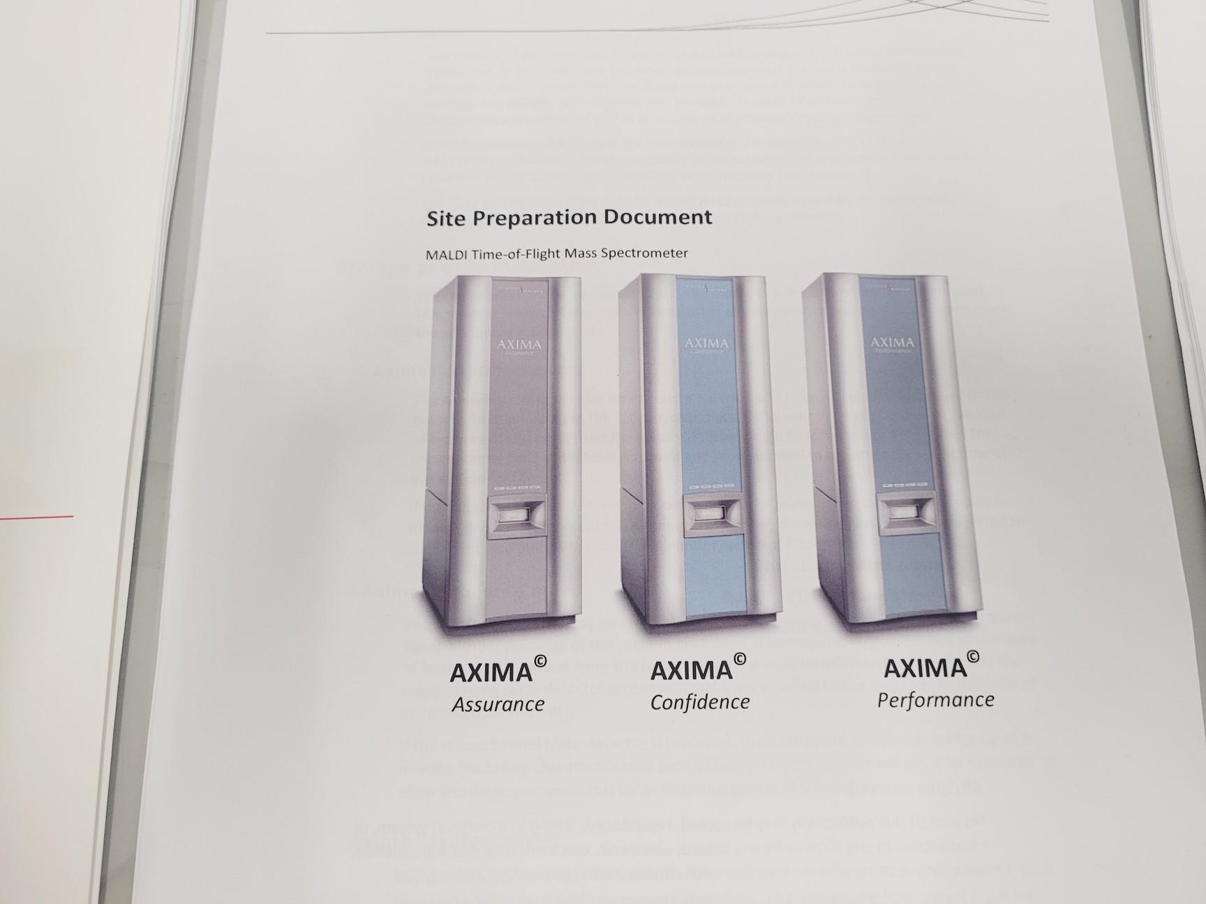 Image of Shimadzu Axima Confidence MALDI TOF2 High Energy Mass Spectrometer