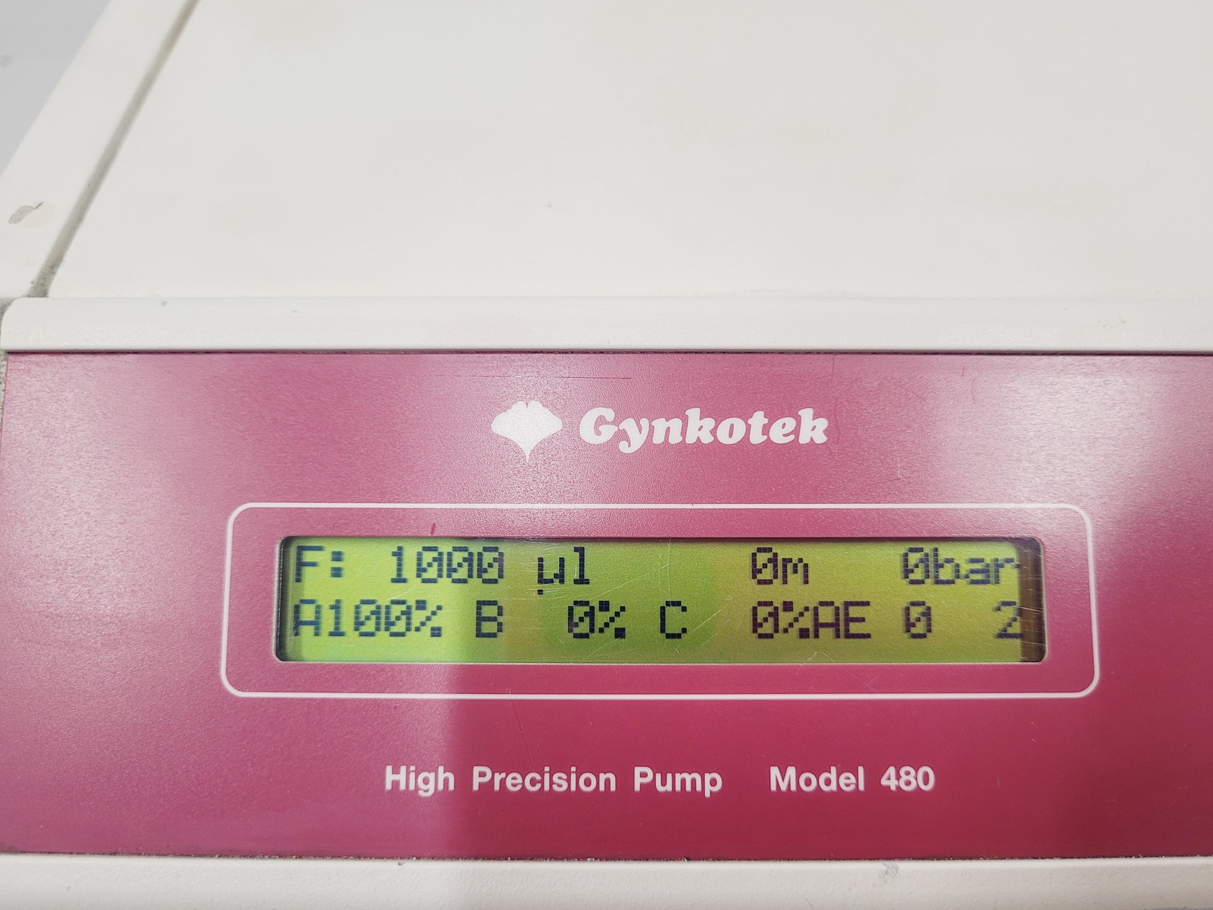 Image of Gynkotek Model 480 M 480 Low Pressure Binary Gradient Pump HPLC Lab