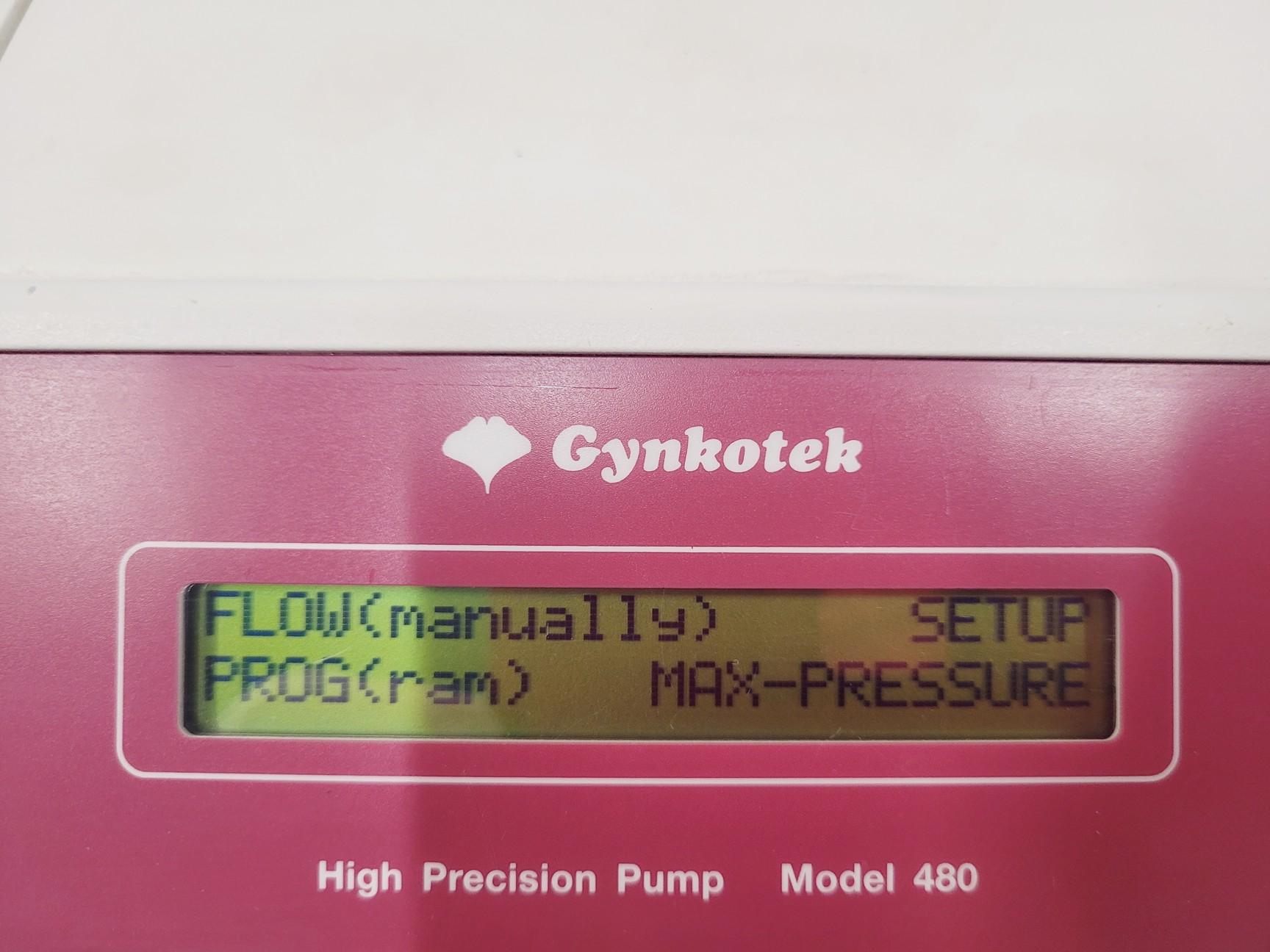 Image of Gynkotek Model 480 M 480 Low Pressure Binary Gradient Pump HPLC Lab