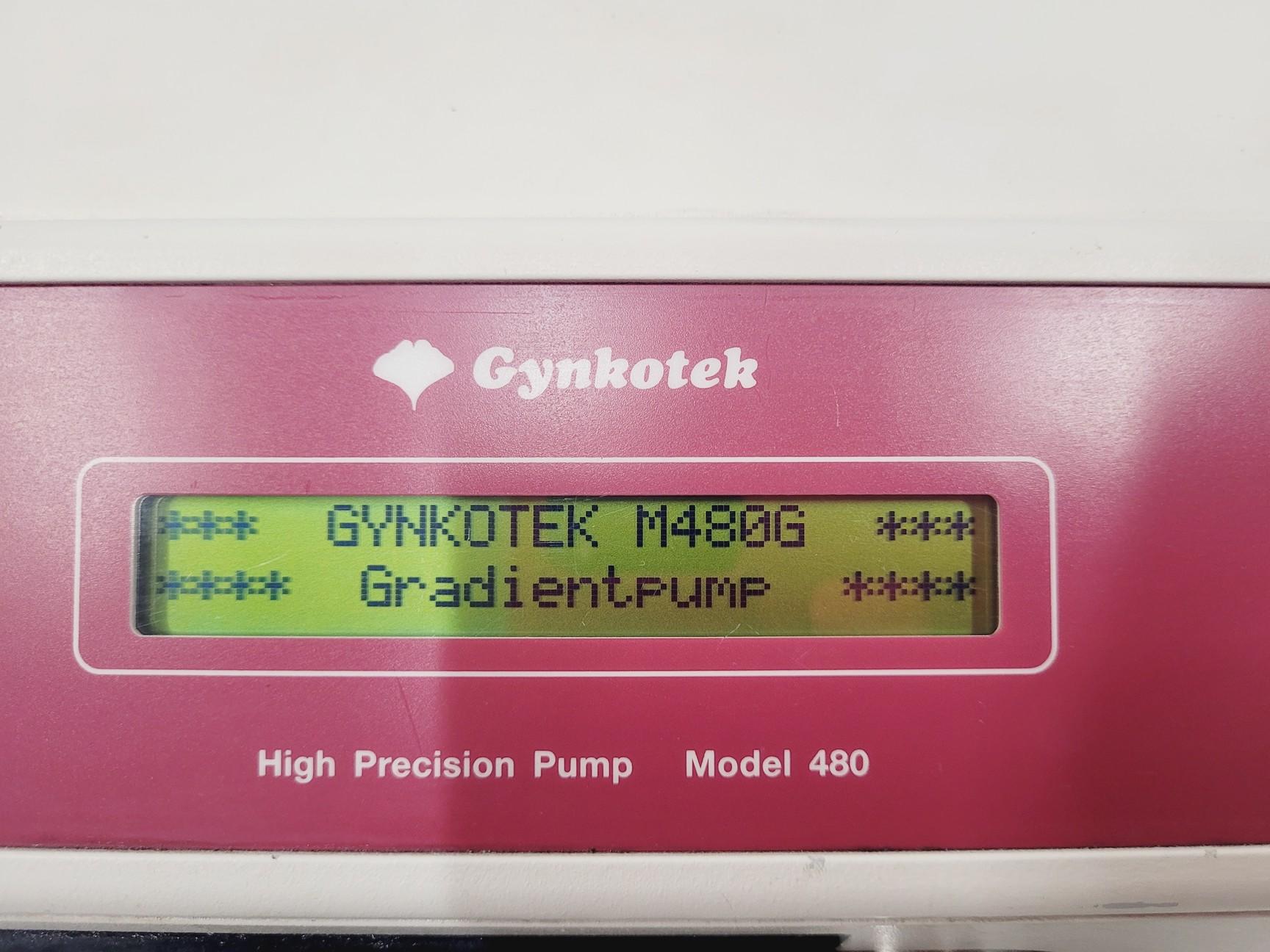 Image of Gynkotek Model 480 M 480 Low Pressure Binary Gradient Pump HPLC Lab