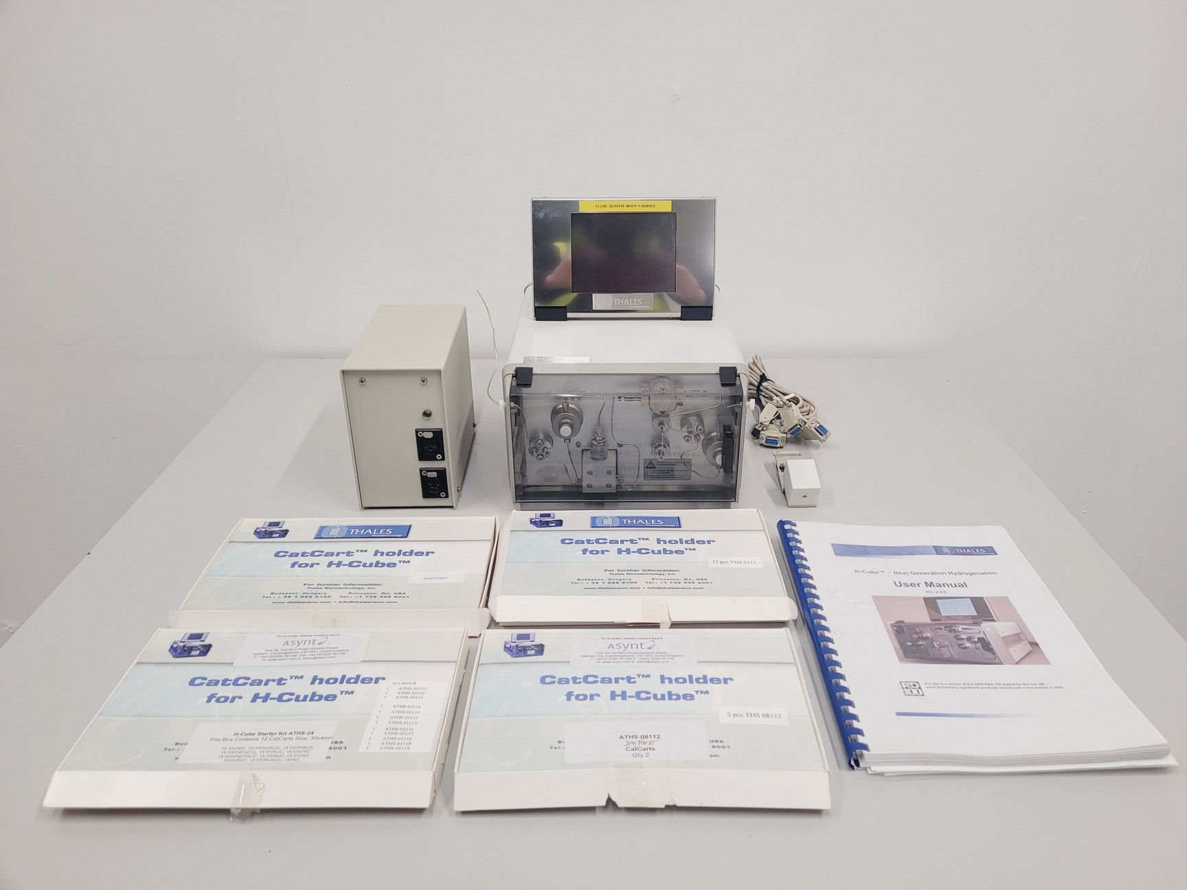 Image of Thales Nano H-Cube Hydrogenation Reactor w/ HCPS-ZM PSU Lab Spares/Repairs