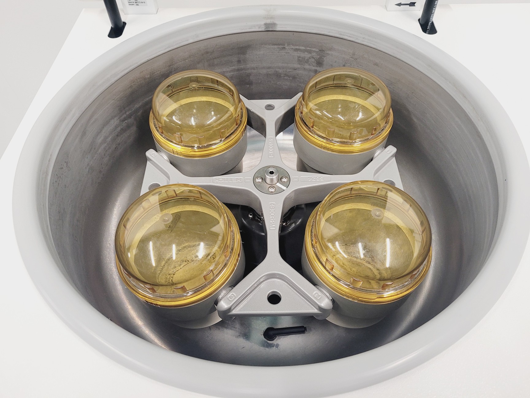 Image of Hettich Rotanta 460R Refrigerated Benchtop Centrifuge w/ Swing Bucket Rotor Lab