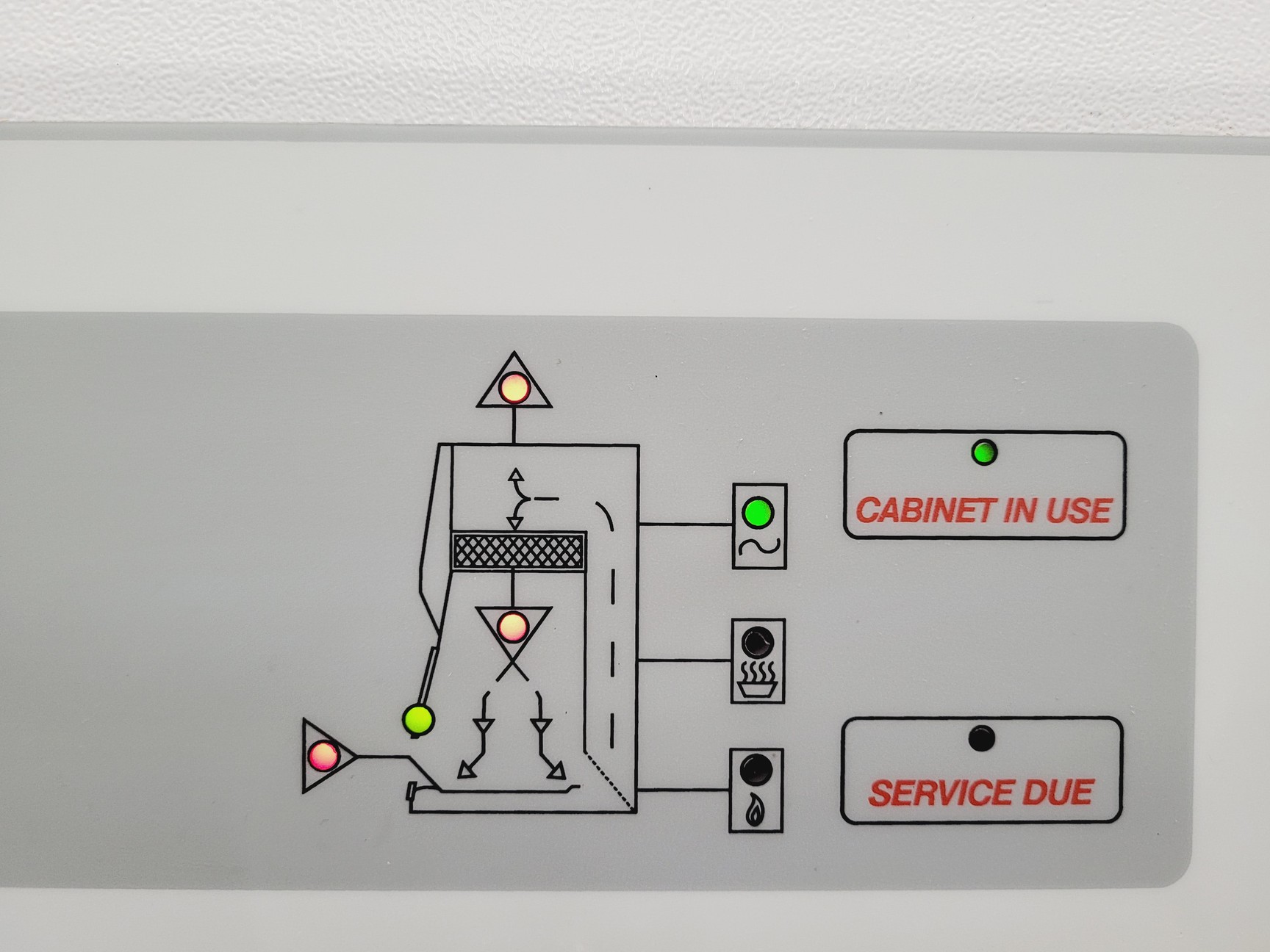 Image of BioMat 2 EXH Class ll Microbiological Safety Cabinet w/ Ducted Exhaust Faulty