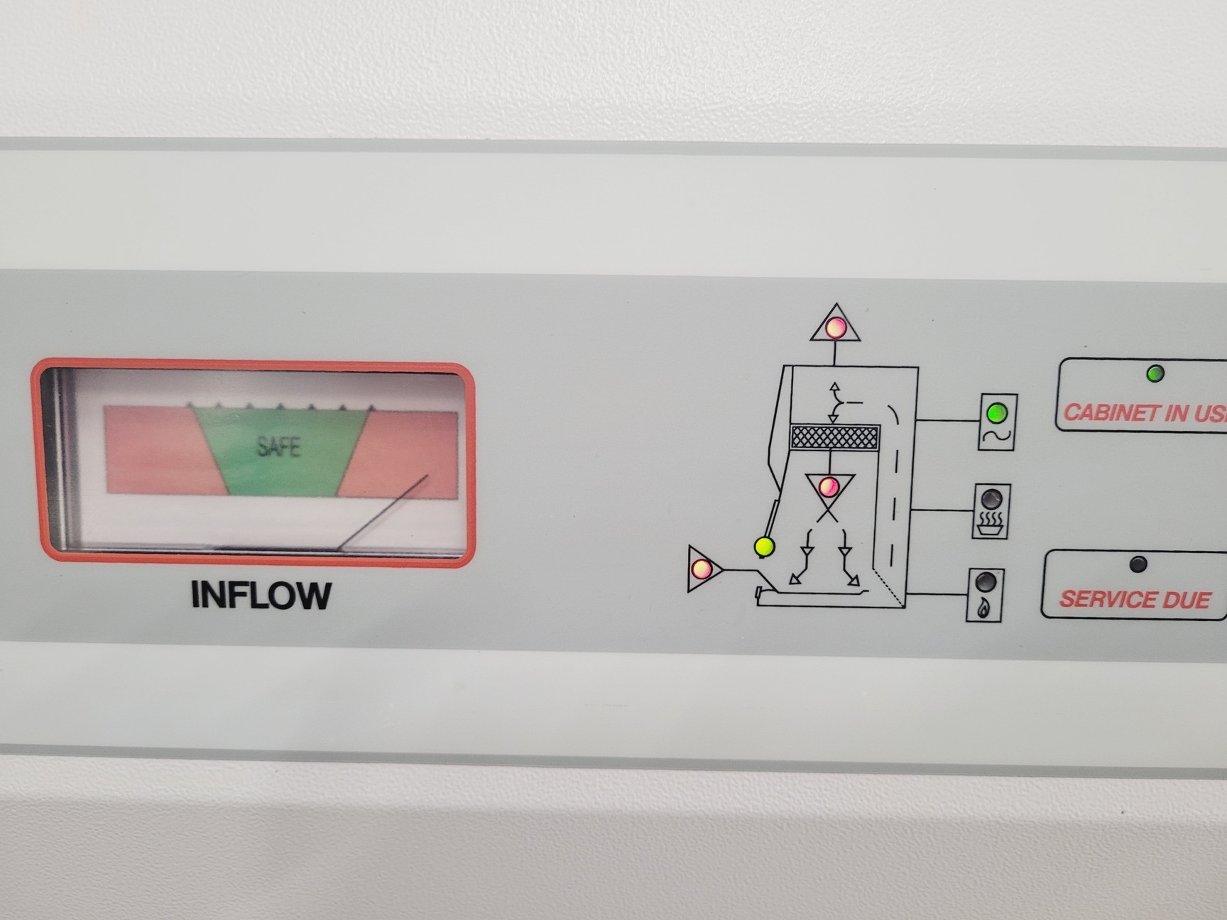 Image of BioMat 2 EXH Class ll Microbiological Safety Cabinet w/ Ducted Exhaust Faulty