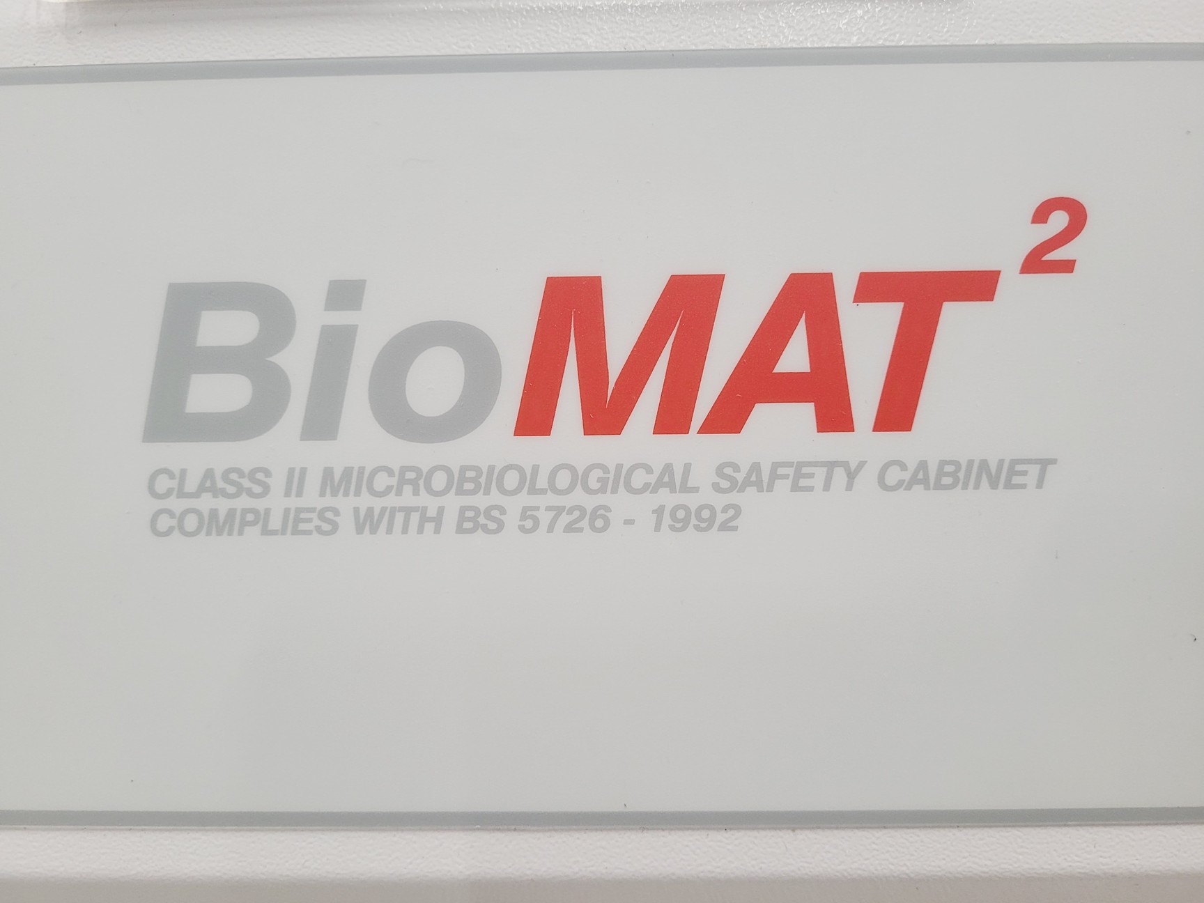 Image of BioMat 2 Class ll Microbiological Safety Cabinet On Stand With Ducted Exhaust